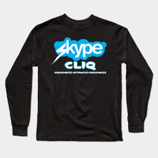 Skype Cliq "Greatness Attracts Greatness" Long Sleeve T-Shirt